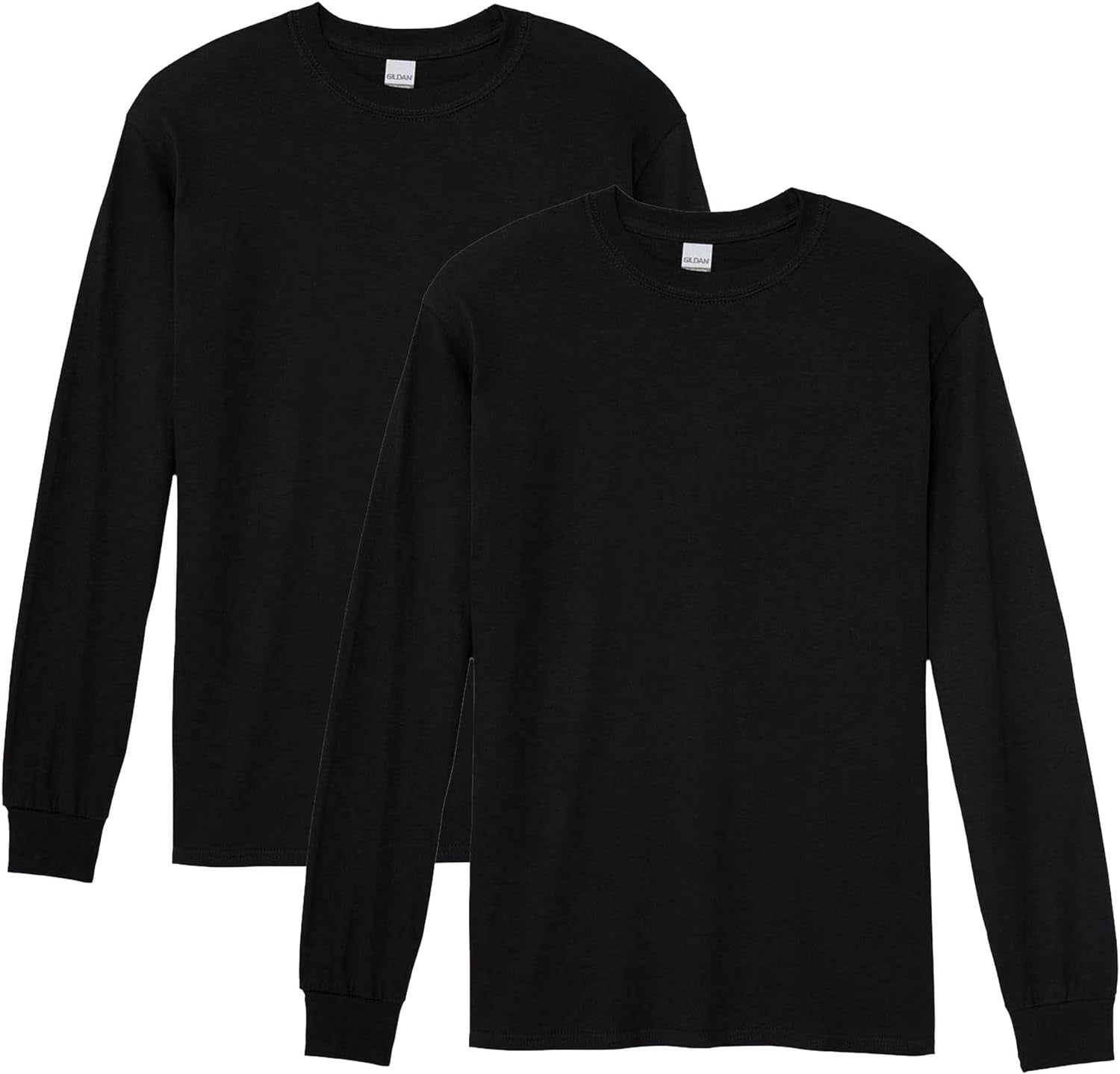 Adult Heavy Cotton Long Sleeve T-Shirt, Style G5400, 2-Pack