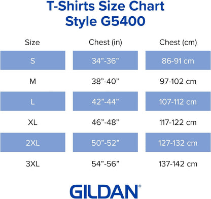 Adult Heavy Cotton Long Sleeve T-Shirt, Style G5400, 2-Pack